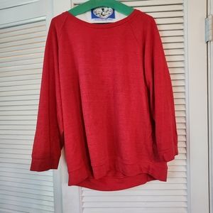 Michael Stars Red Sweatshirt  Size XL